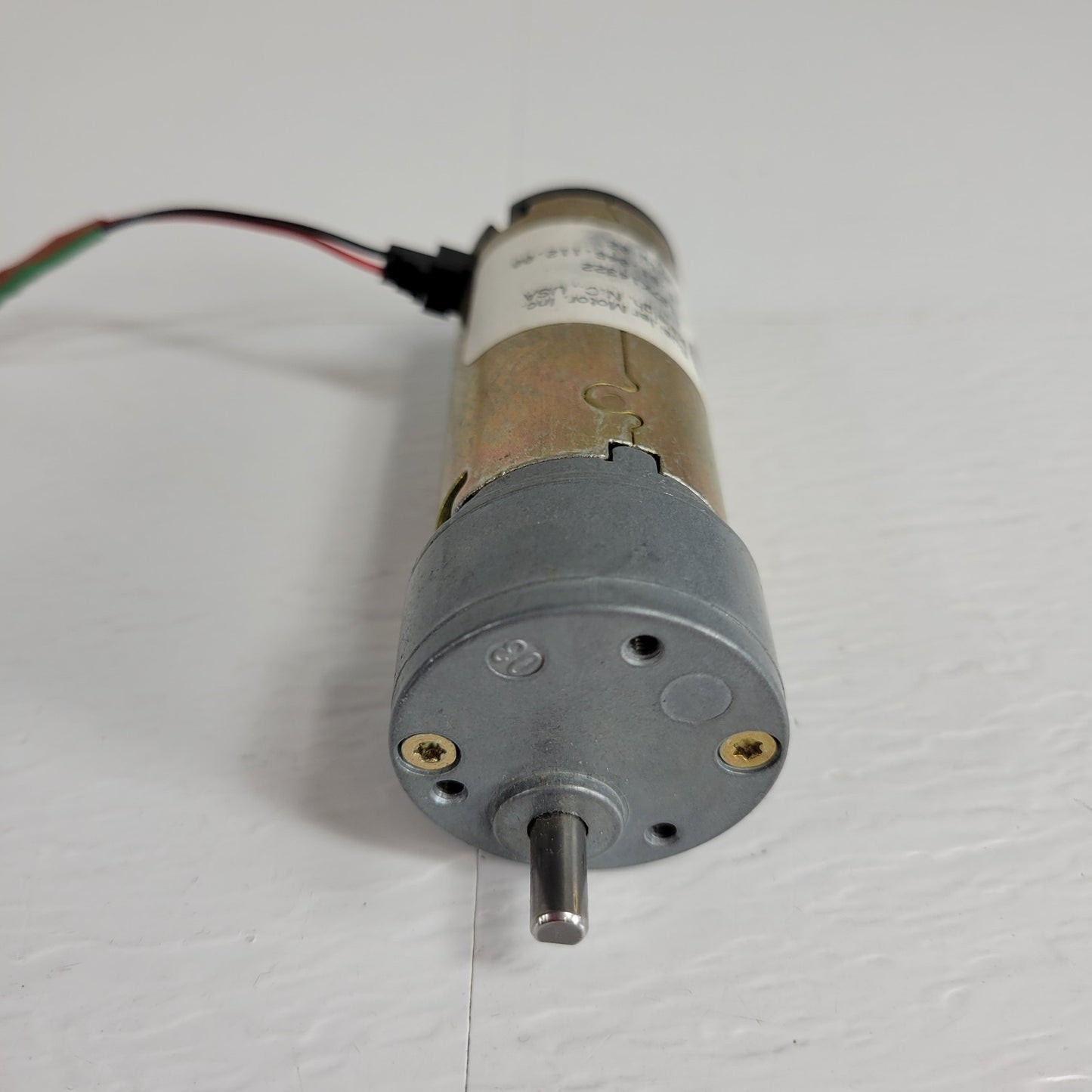 Buhler 1.61.046.112.00 Gear DC Motor Head 127K14322 4" Length