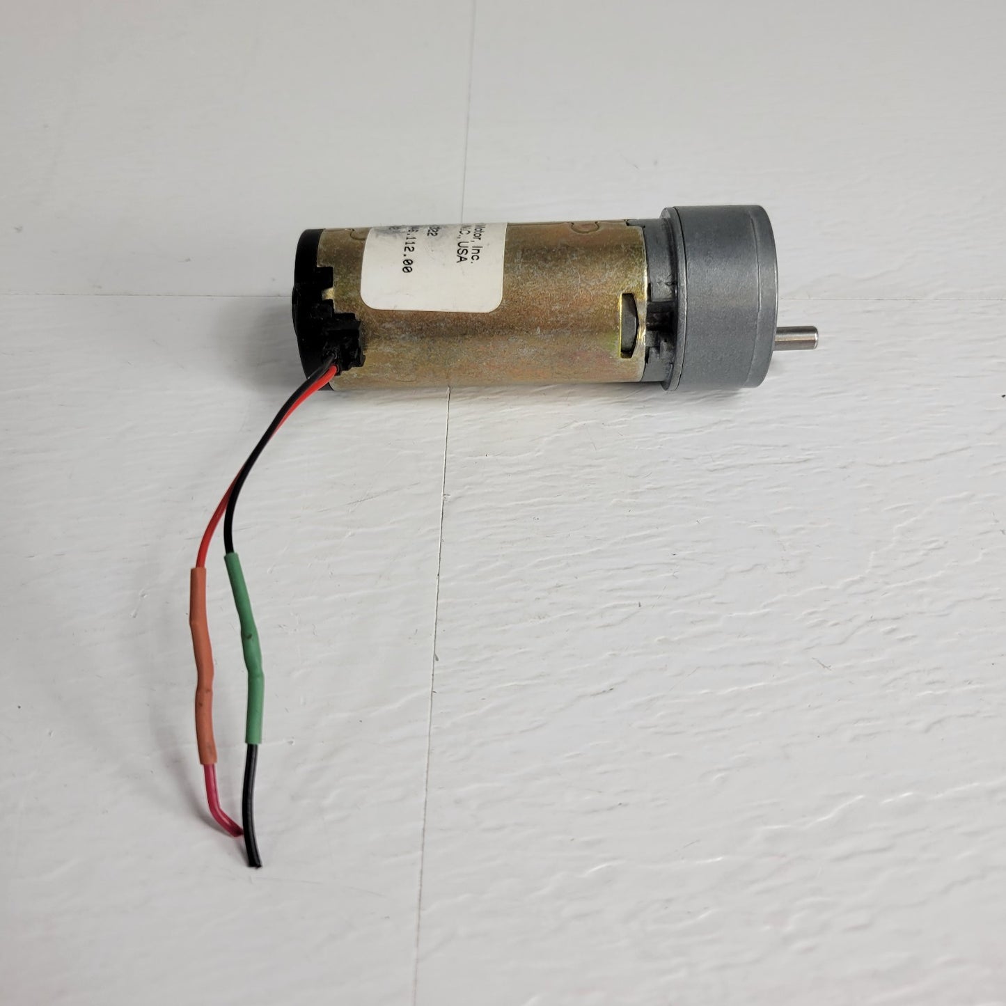 Buhler 1.61.046.112.00 Gear DC Motor Head 127K14322 4" Length