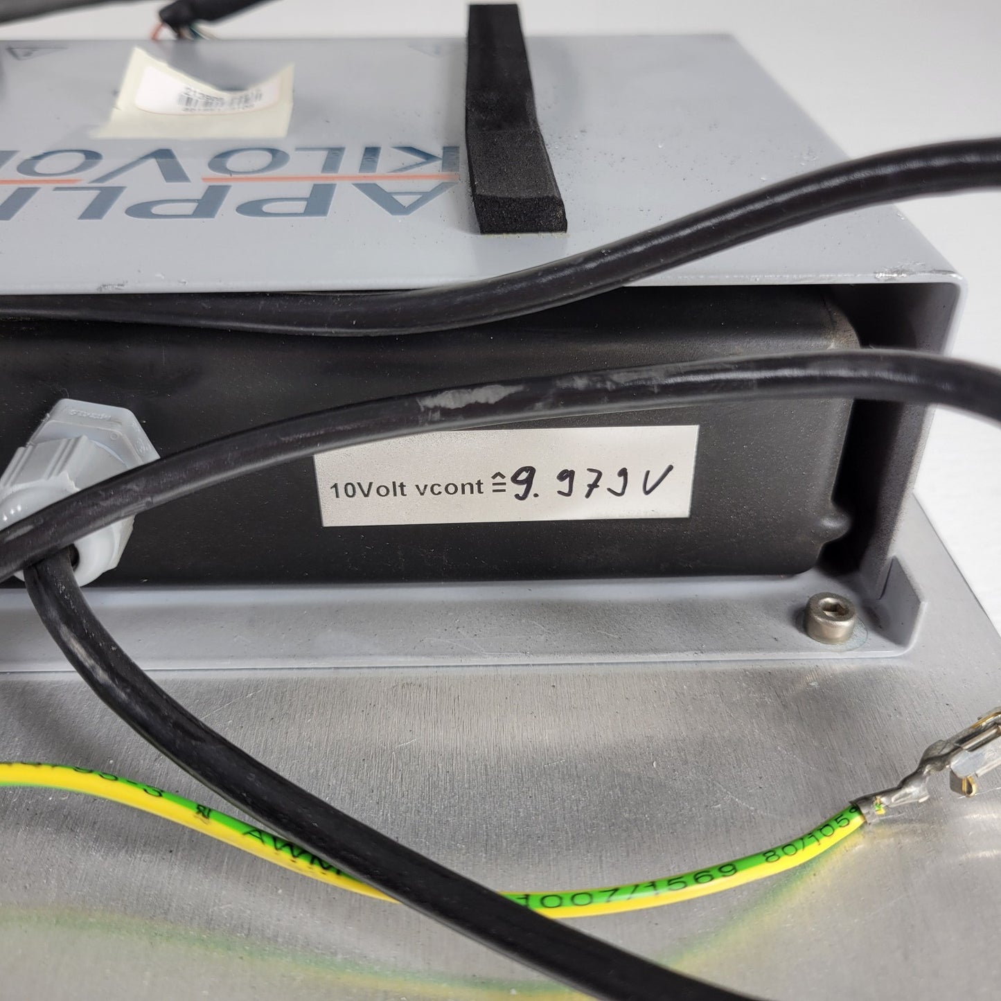 Applied Kilovolts HP010RAA025 High Voltage Power Supply 10kV 1mA w/ J476
