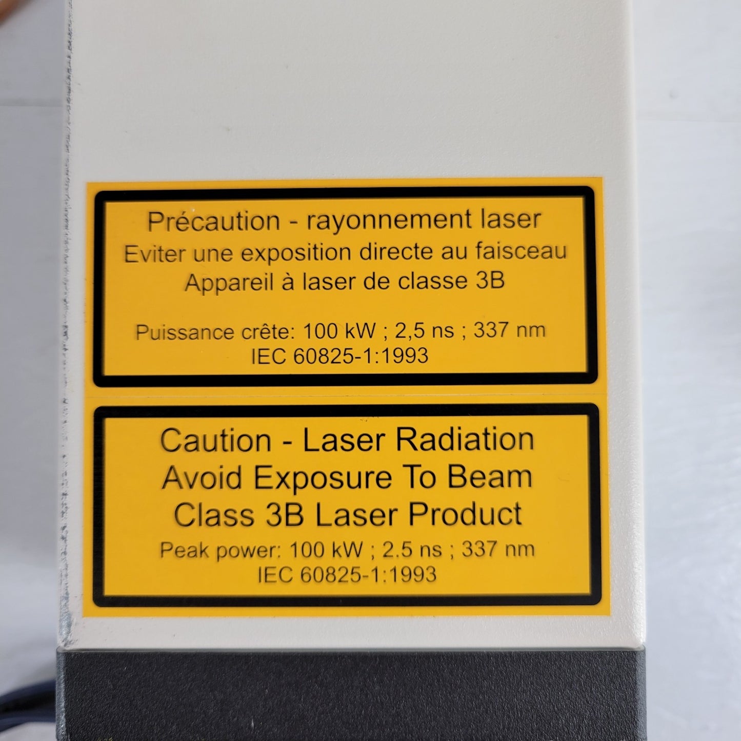 LTB Lasertechnik Berlin MNL-100 Compact UV Nitrogen Laser Wavelength 337.1nm