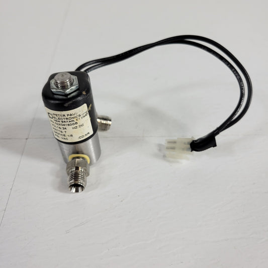 Peter Paul 52X04160GB Solenoid Valve 24 Volts DC 7 Watts 1/8 Orifice PSI VAC