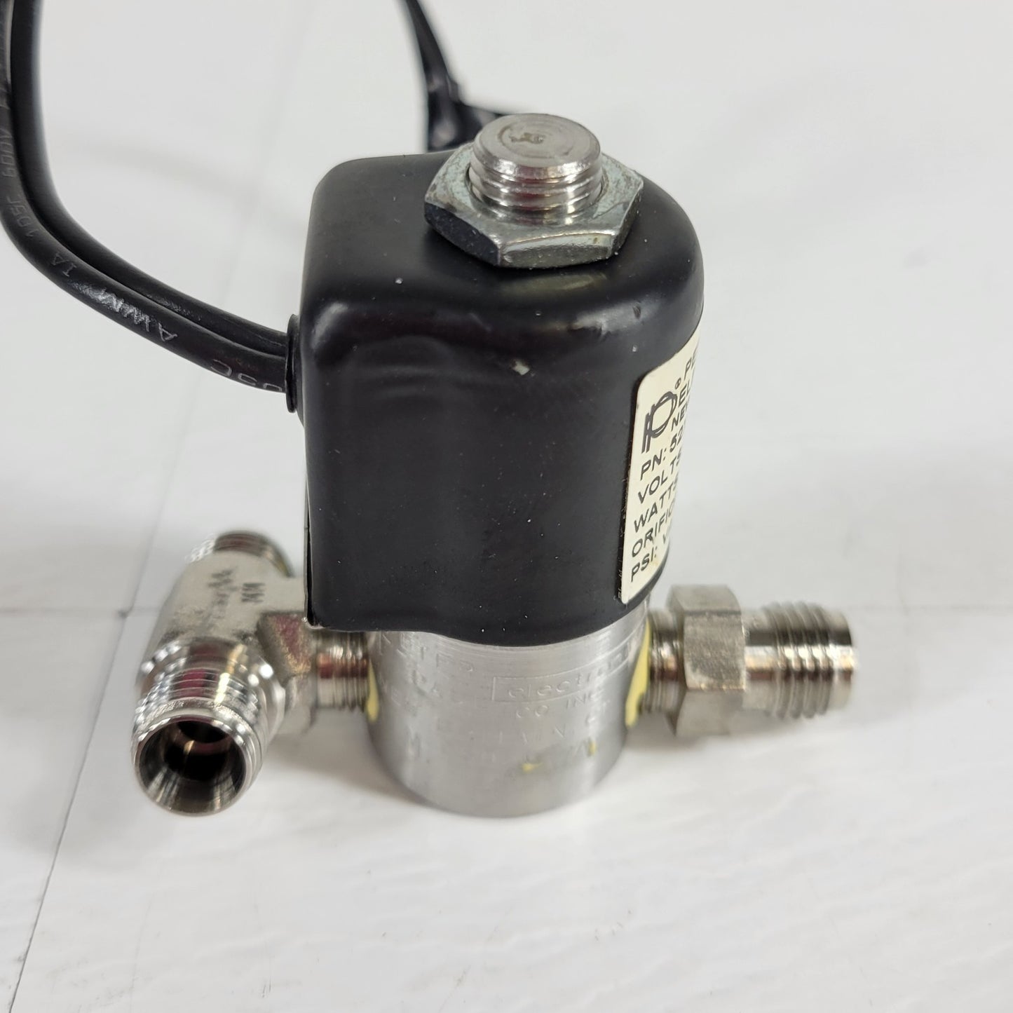 Peter Paul 52X04160GB Solenoid Valve 24 Volts DC 7 Watts 1/8 Orifice PSI VAC