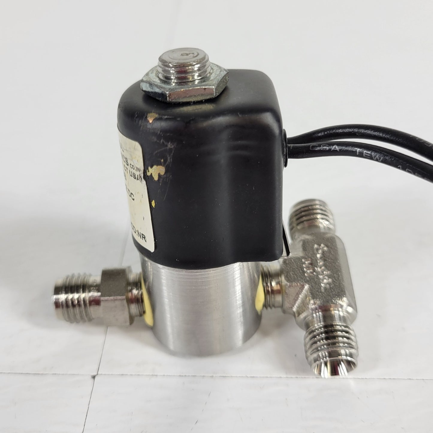 Peter Paul 52X04160GB Solenoid Valve 24 Volts DC 7 Watts 1/8 Orifice PSI VAC