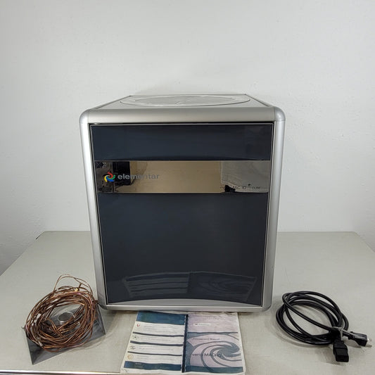 Elementar Vario MACRO Cube Organic Elemental Analyzer For Solid & Liquid Samples