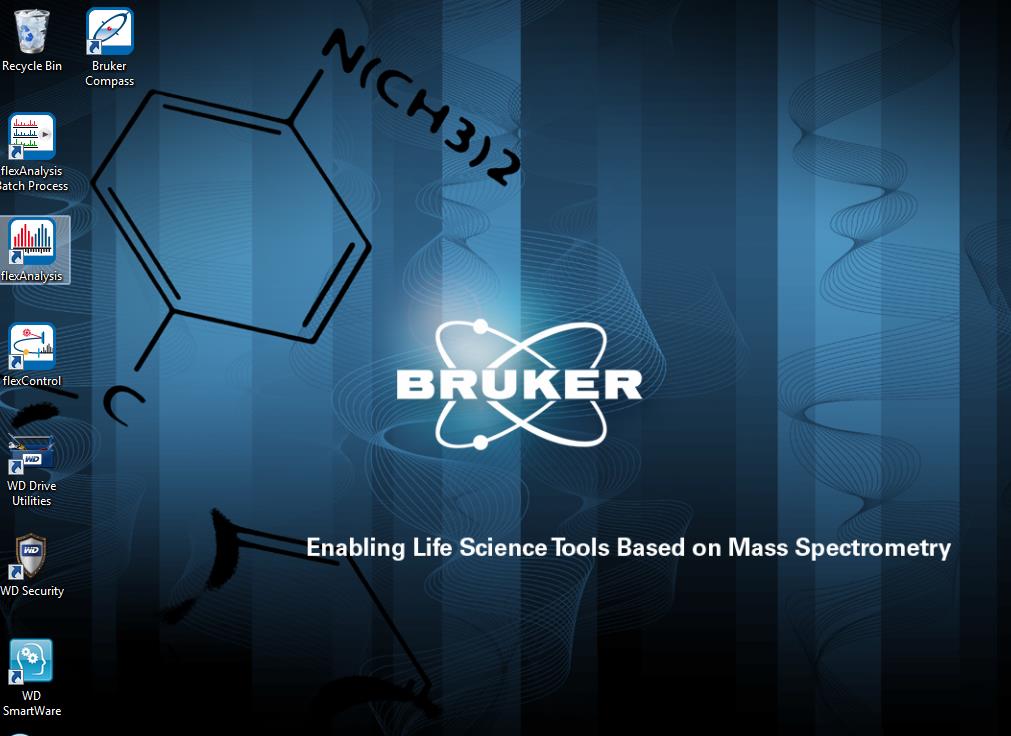 Bruker Microflex LT/SH Mass Spectrometer Software Desktop PC w/ Manuals