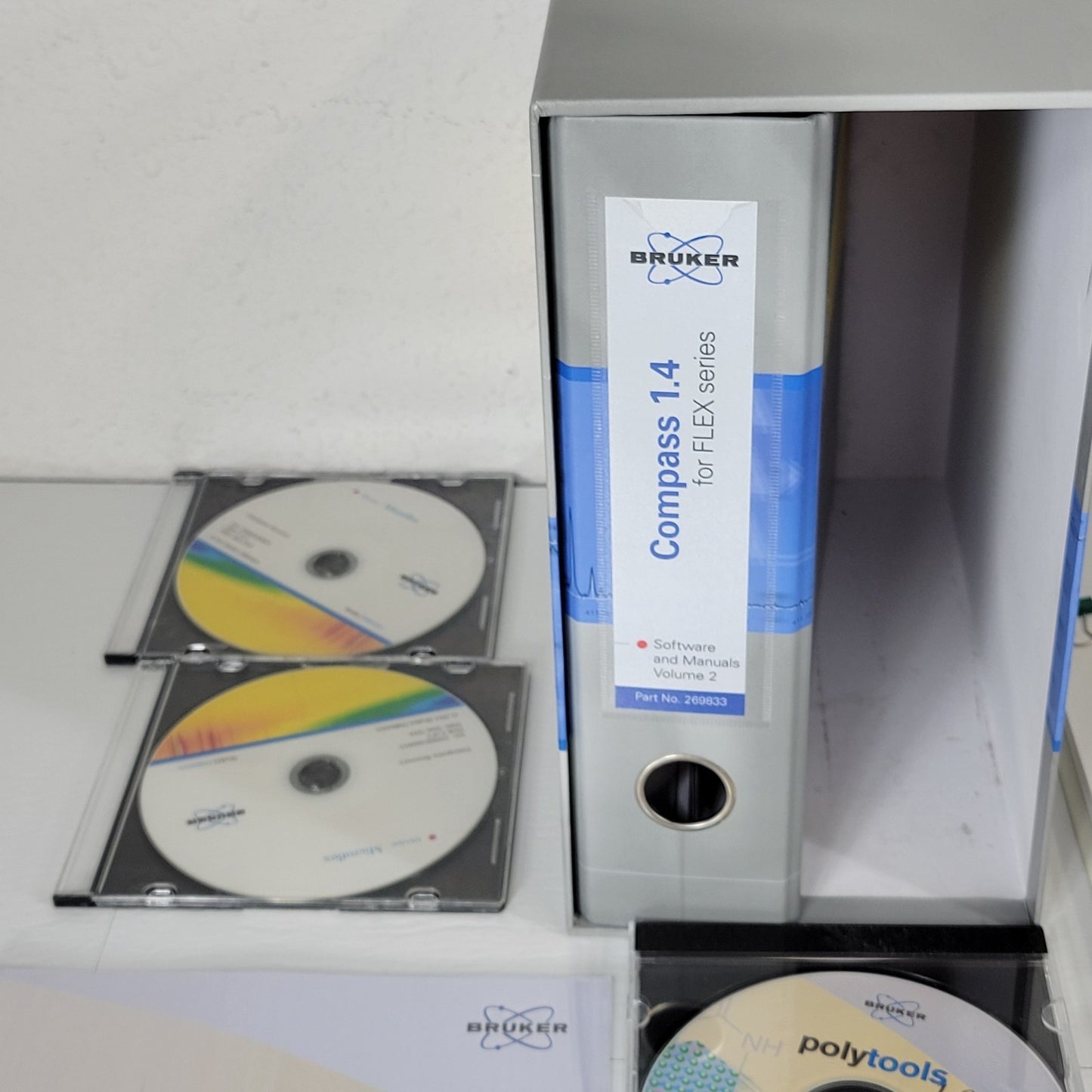 Bruker Microflex LT/SH Mass Spectrometer Software Desktop PC w/ Manuals