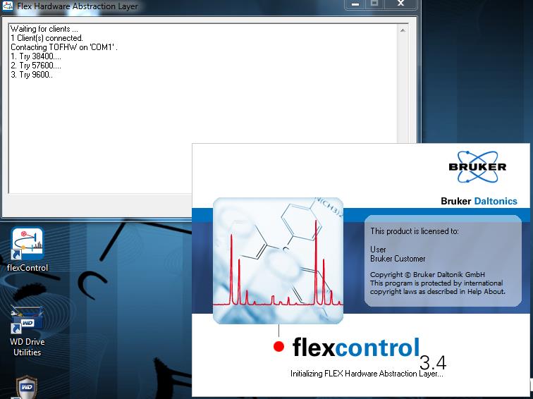 Bruker Microflex LT/SH Mass Spectrometer Software Desktop PC w/ Manuals
