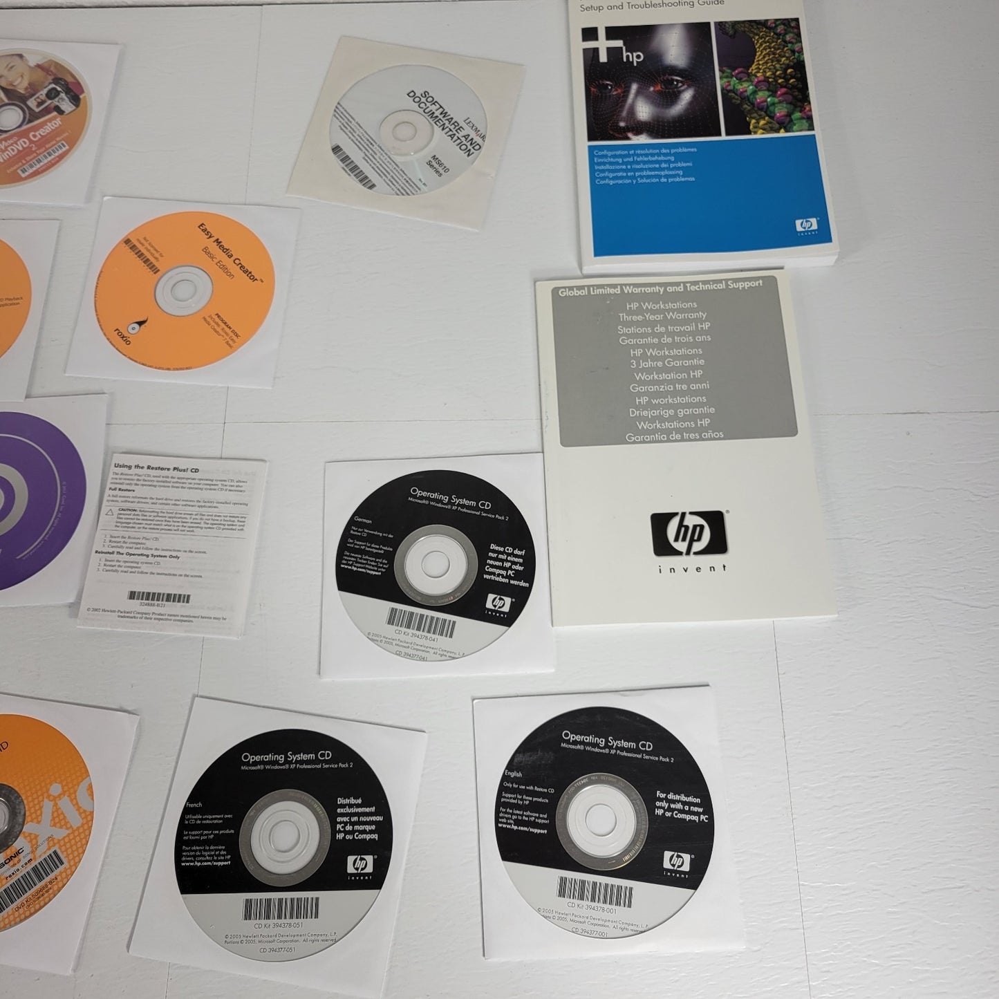 Operating CDs For Microsoft WinTV Moxa Software Hero Multimedia Suite CinePlayer