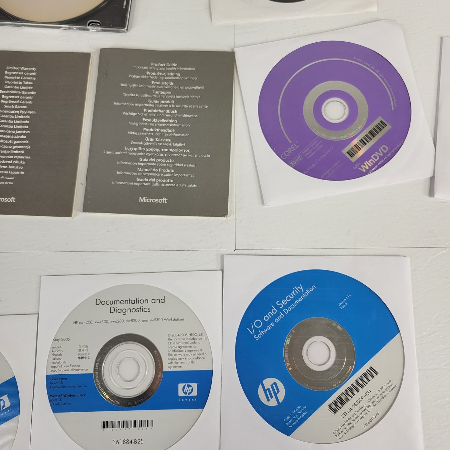 Operating CDs For Microsoft WinTV Moxa Software Hero Multimedia Suite CinePlayer