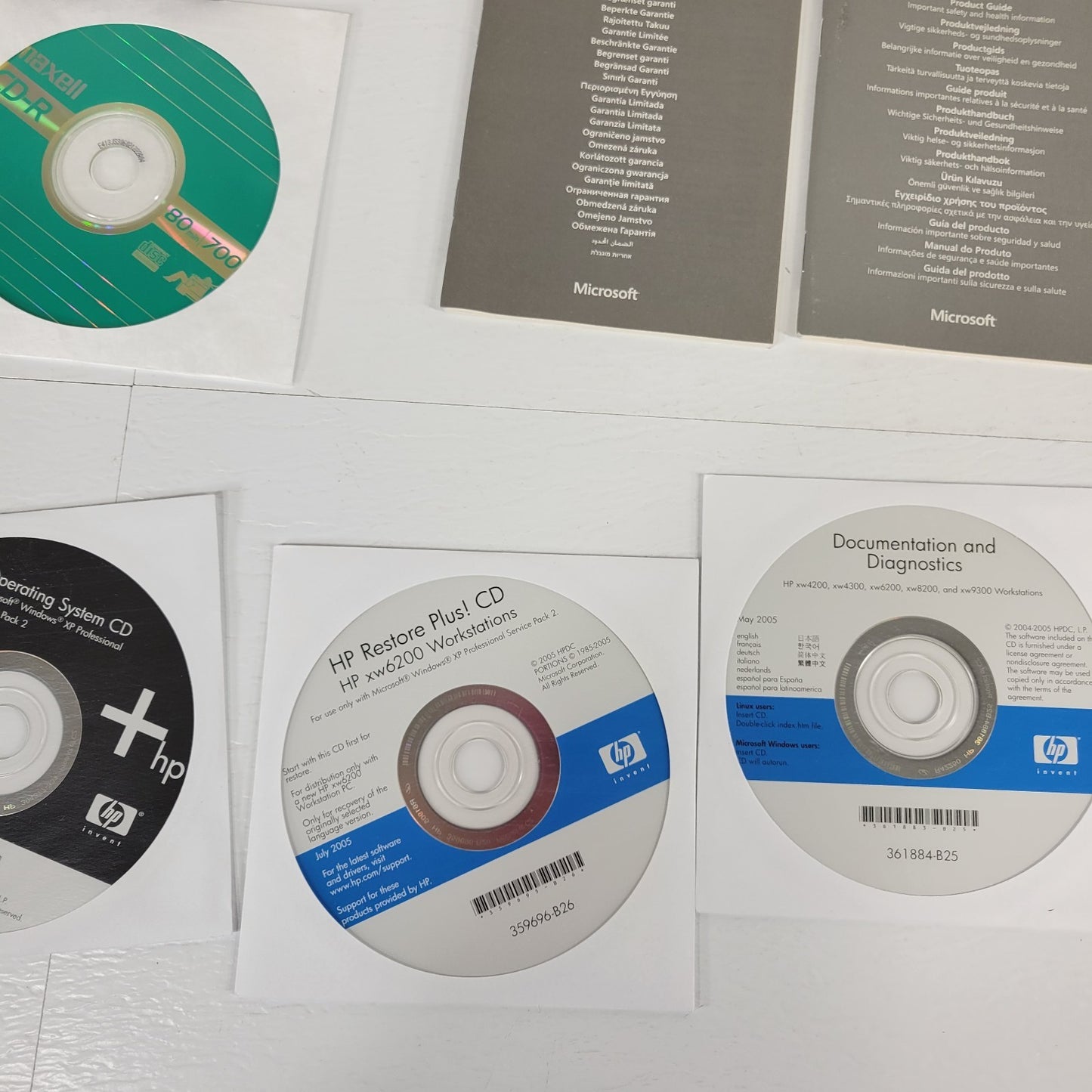 Operating CDs For Microsoft WinTV Moxa Software Hero Multimedia Suite CinePlayer