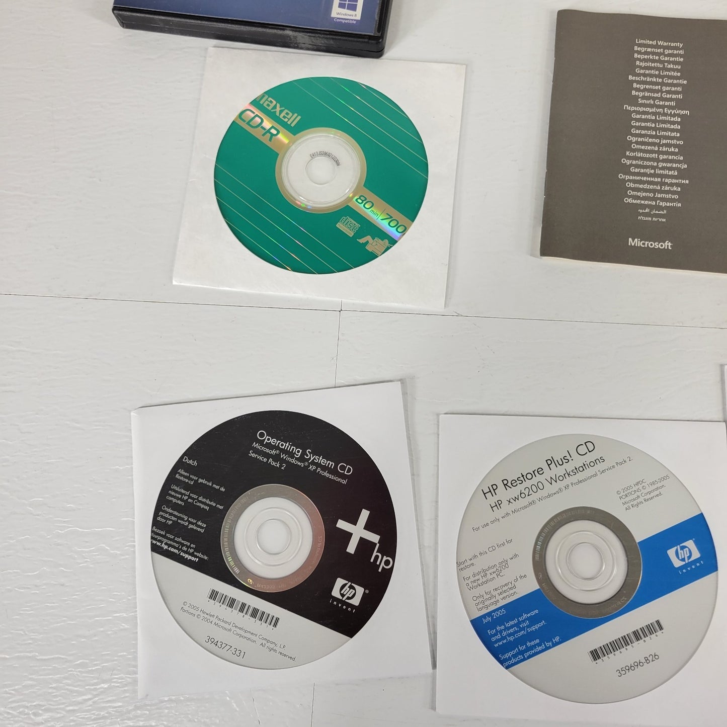 Operating CDs For Microsoft WinTV Moxa Software Hero Multimedia Suite CinePlayer