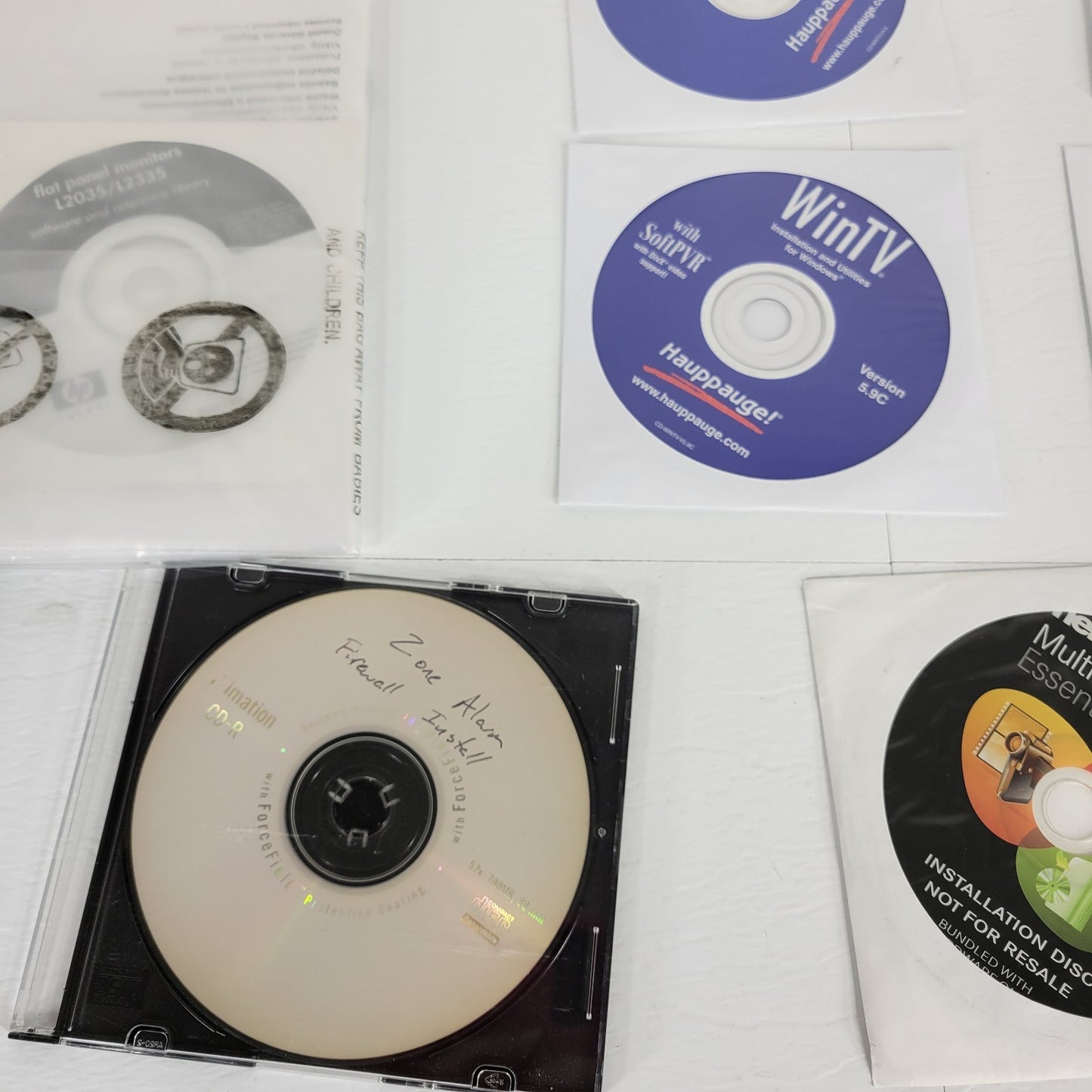 Operating CDs For Microsoft WinTV Moxa Software Hero Multimedia Suite CinePlayer