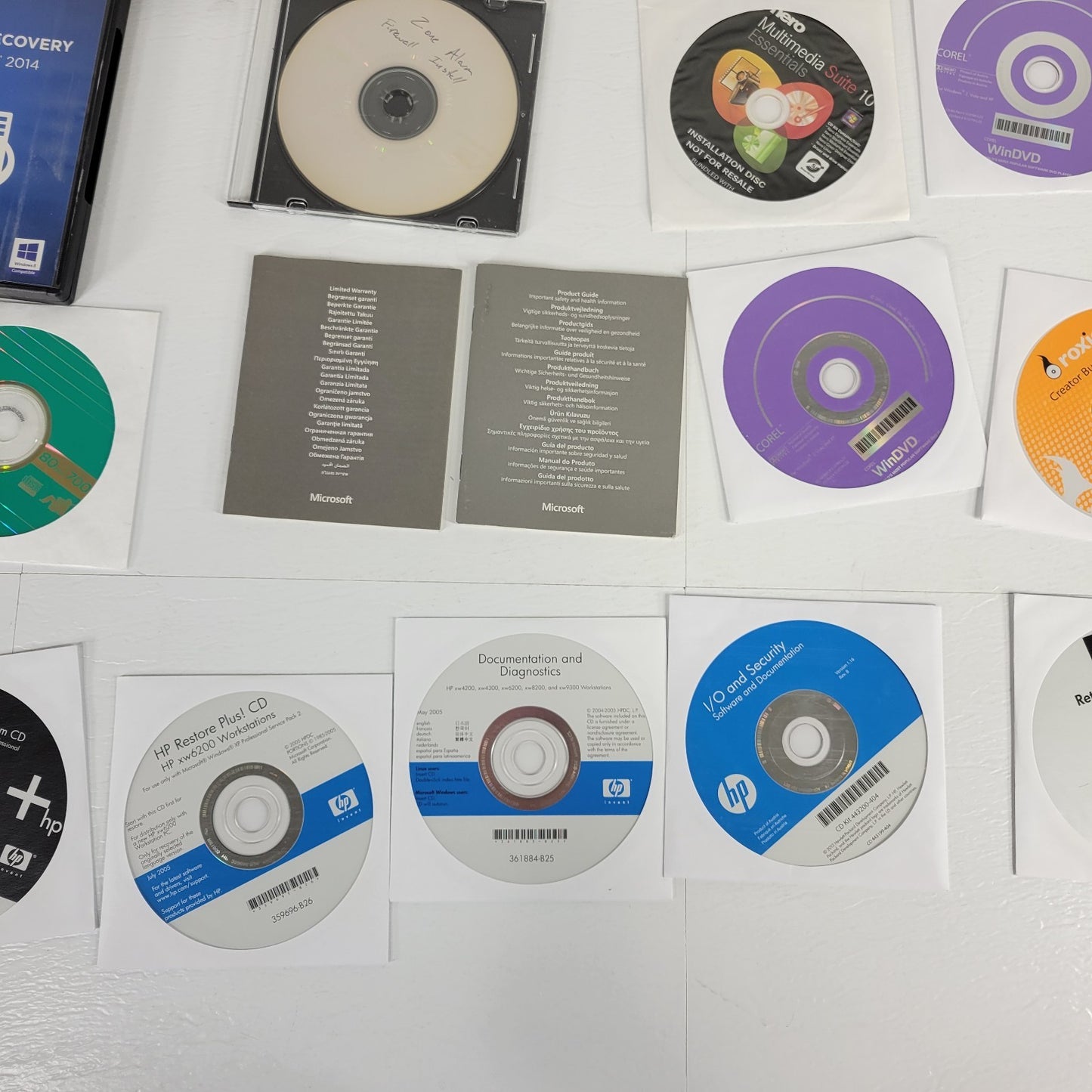 Operating CDs For Microsoft WinTV Moxa Software Hero Multimedia Suite CinePlayer