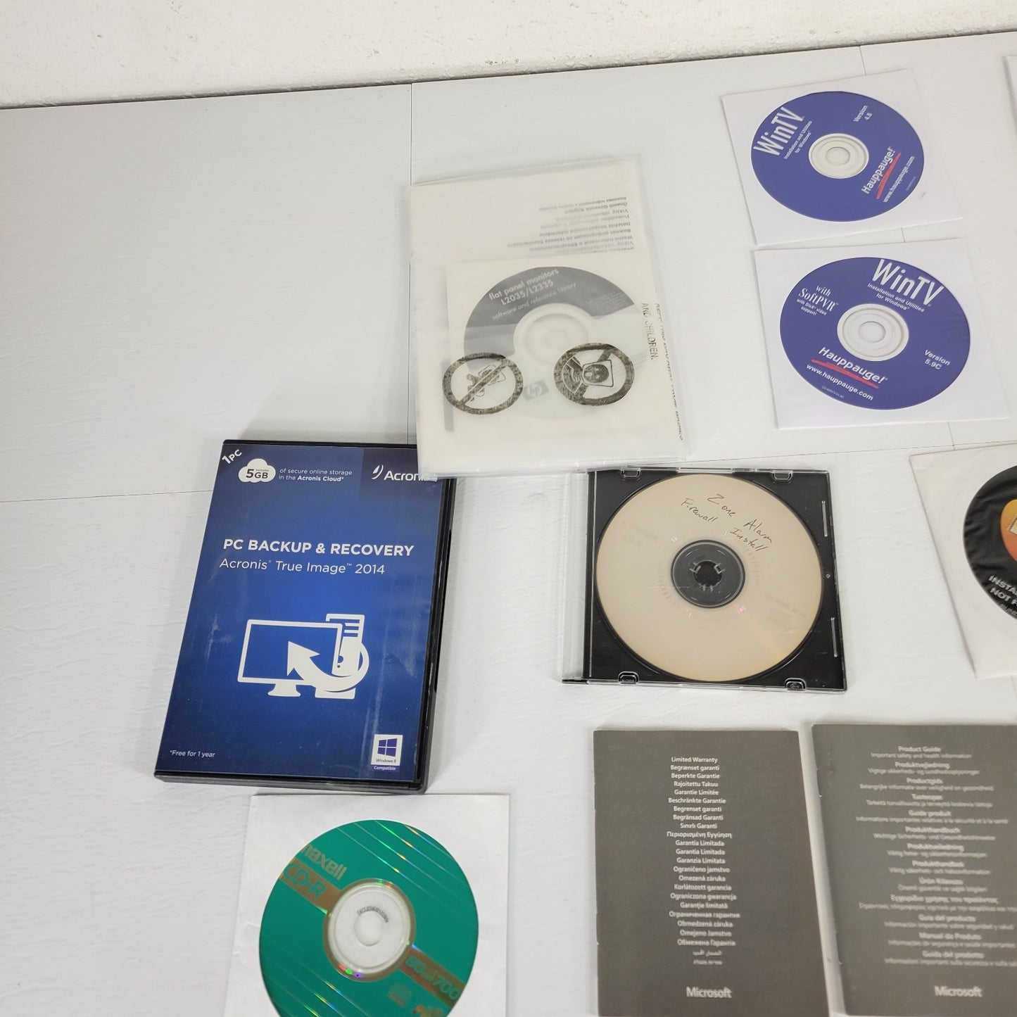 Operating CDs For Microsoft WinTV Moxa Software Hero Multimedia Suite CinePlayer