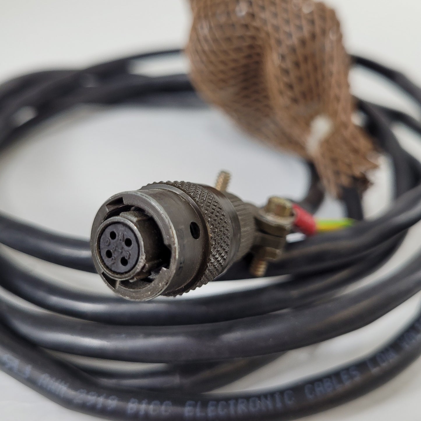 Molex 9 Square Pin to TEE C2092 08 04FN1 9550 Mil Spec Connector 10ft UHV Cable