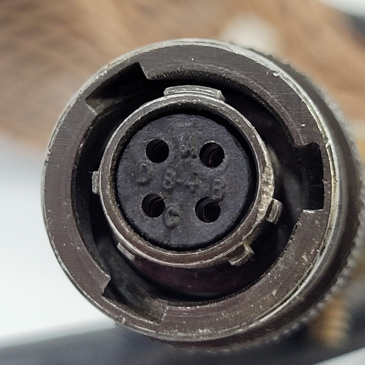 Molex 9 Square Pin to TEE C2092 08 04FN1 9550 Mil Spec Connector 10ft UHV Cable