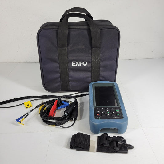 EXFO MAX-610 Maxtester Form Factor Copper I&R Testing Installation and Repair