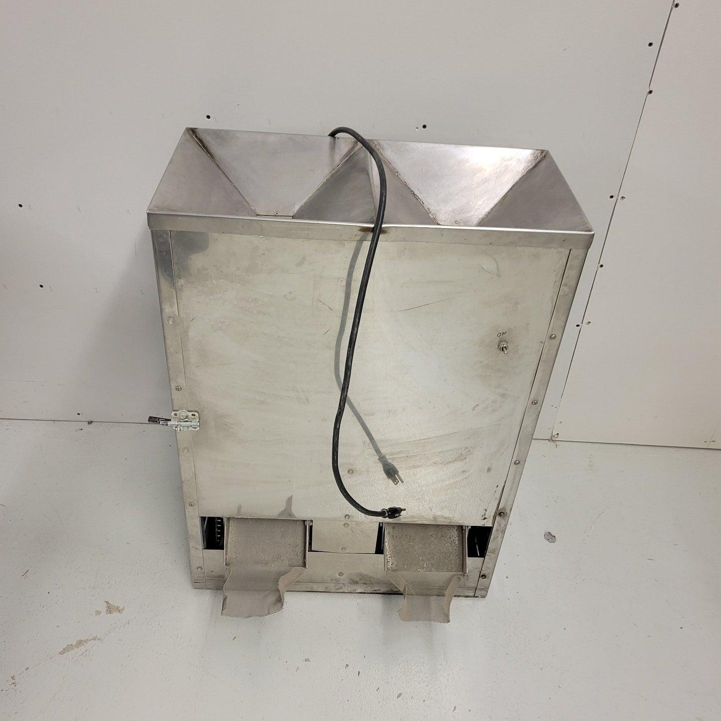 Grain Flour Grinder Mill Manual Dump Handle w/ Electric Dayton 5GD60BA Motor