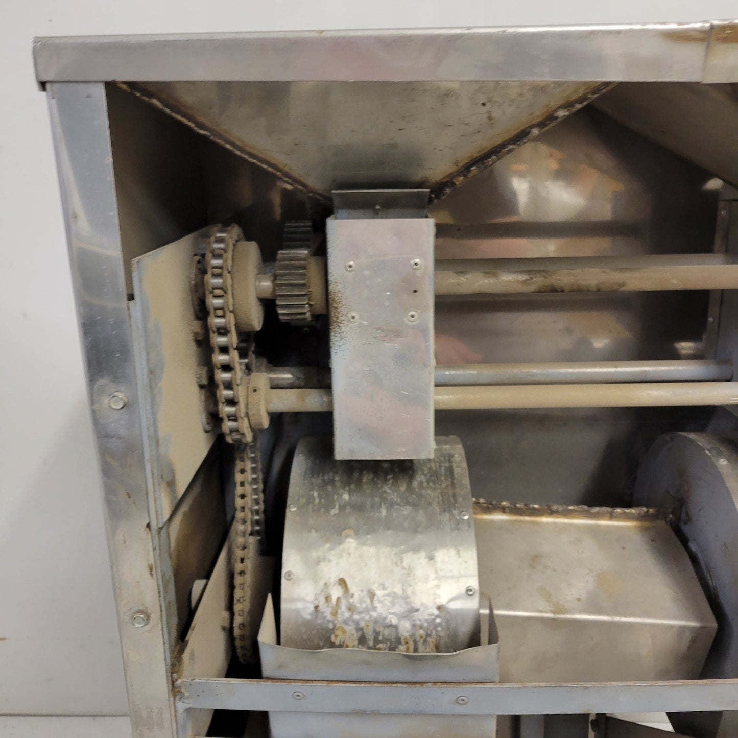 Grain Flour Grinder Mill Manual Dump Handle w/ Electric Dayton 5GD60BA Motor