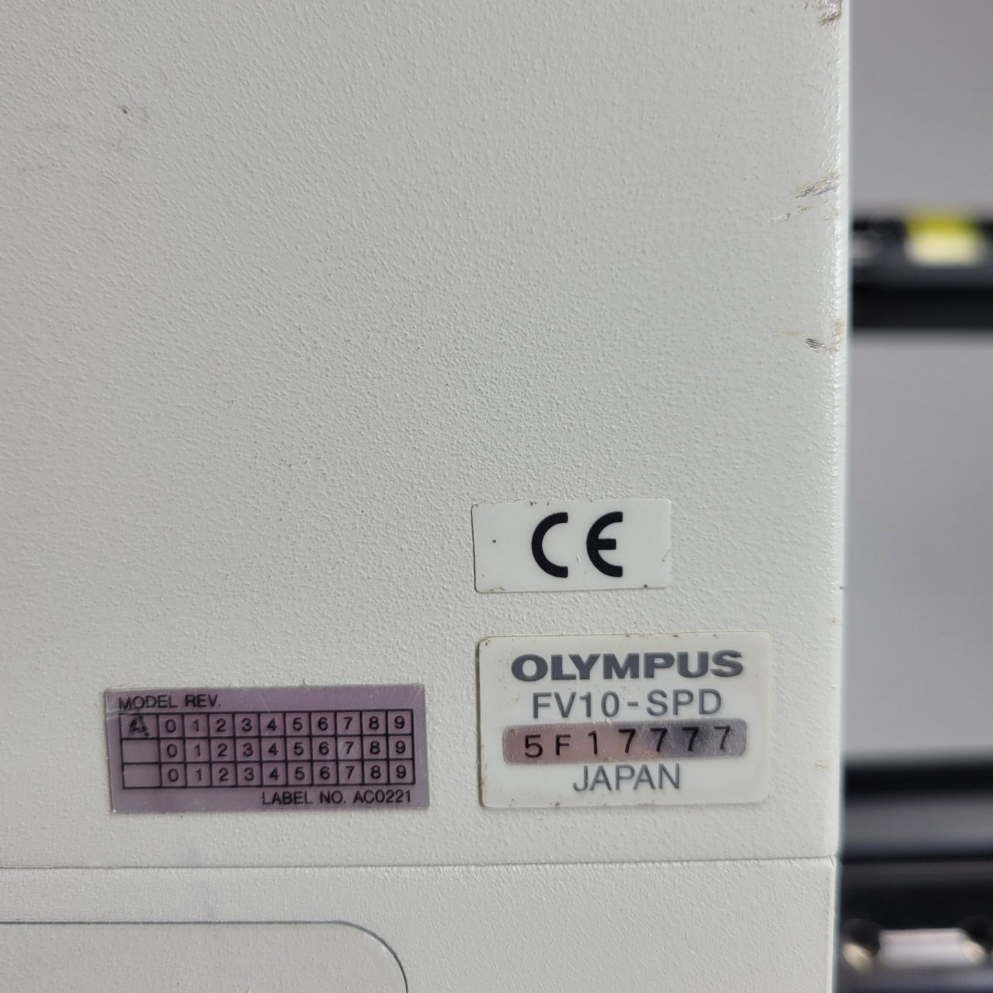 Olympus Fluoview FV1000 FV10-SPD Fluorescent Detector F10-SU Confocal FV10-ASU