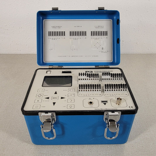 Vishay Micro-Measurements P3 Strain Indicator and Recorder Bridge Load Cell