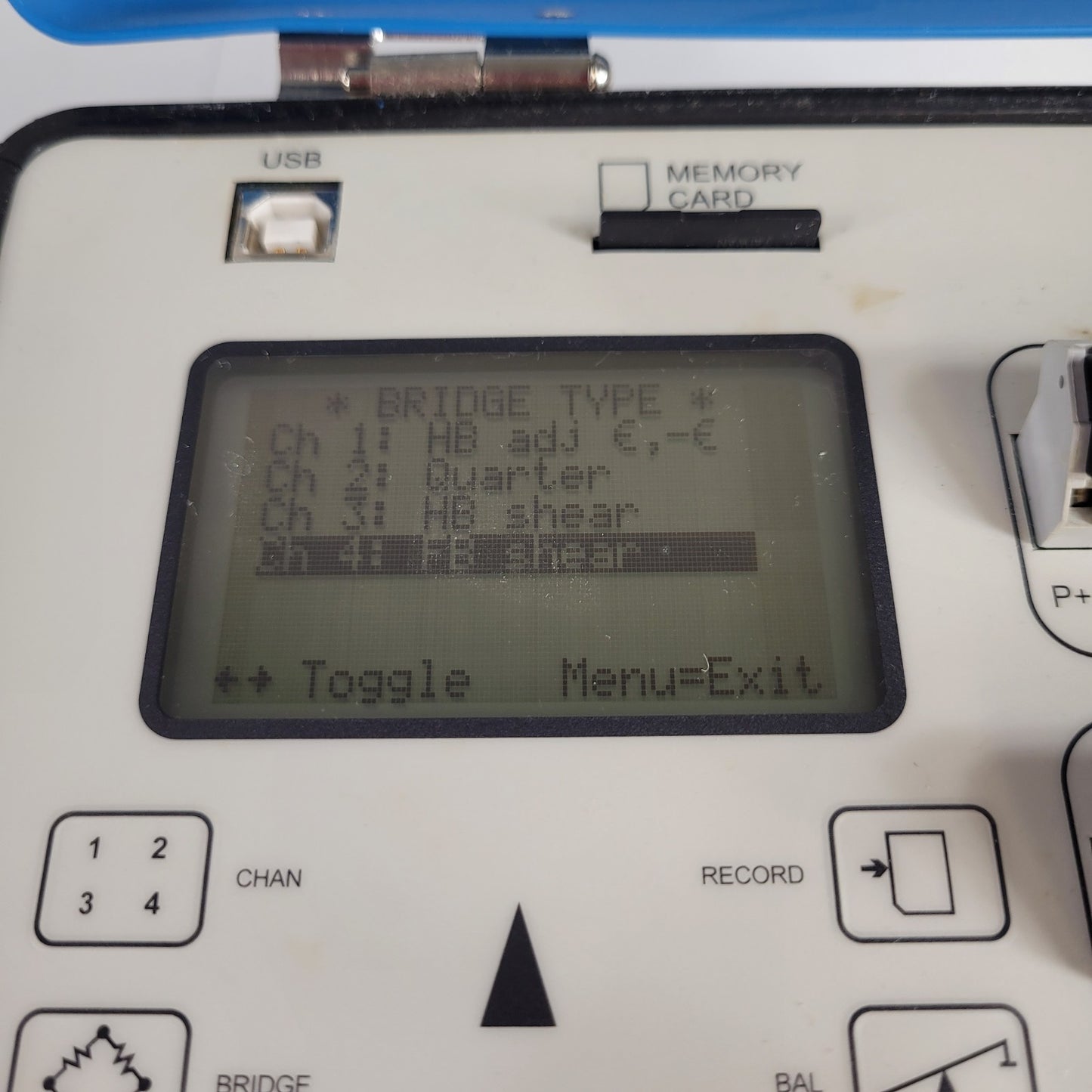 Vishay Micro-Measurements P3 Strain Indicator and Recorder Bridge Load Cell