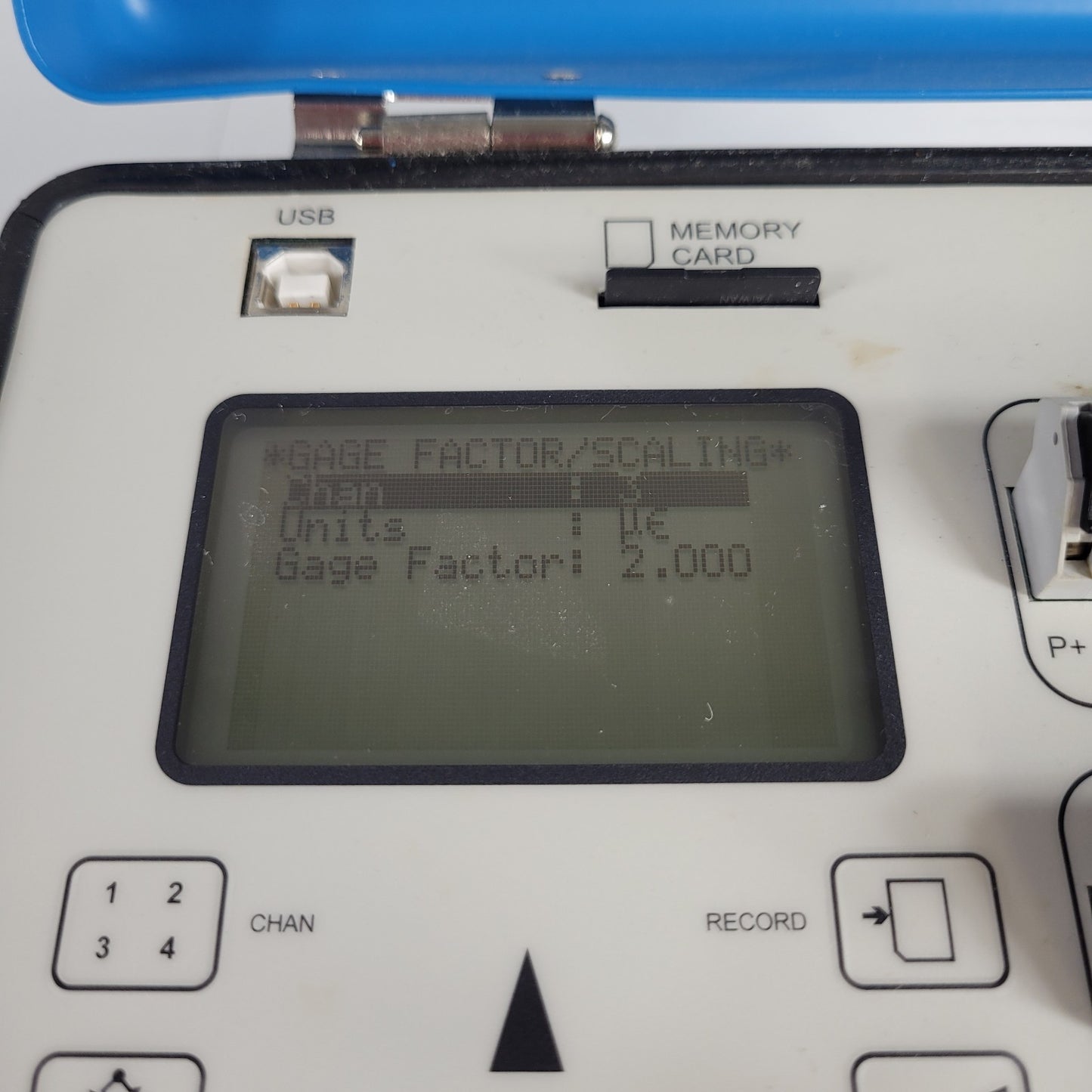 Vishay Micro-Measurements P3 Strain Indicator and Recorder Bridge Load Cell