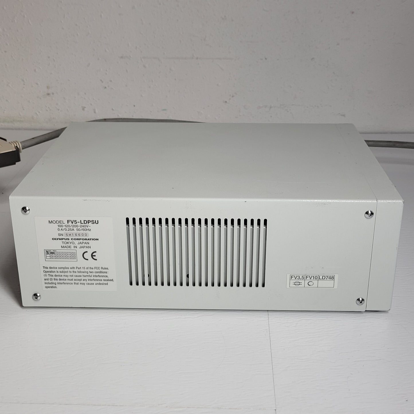 Olympus FV5-LD405 Confocal Laser 405nm UV Purple 25mW w/ FV5-LDPSU Power Source