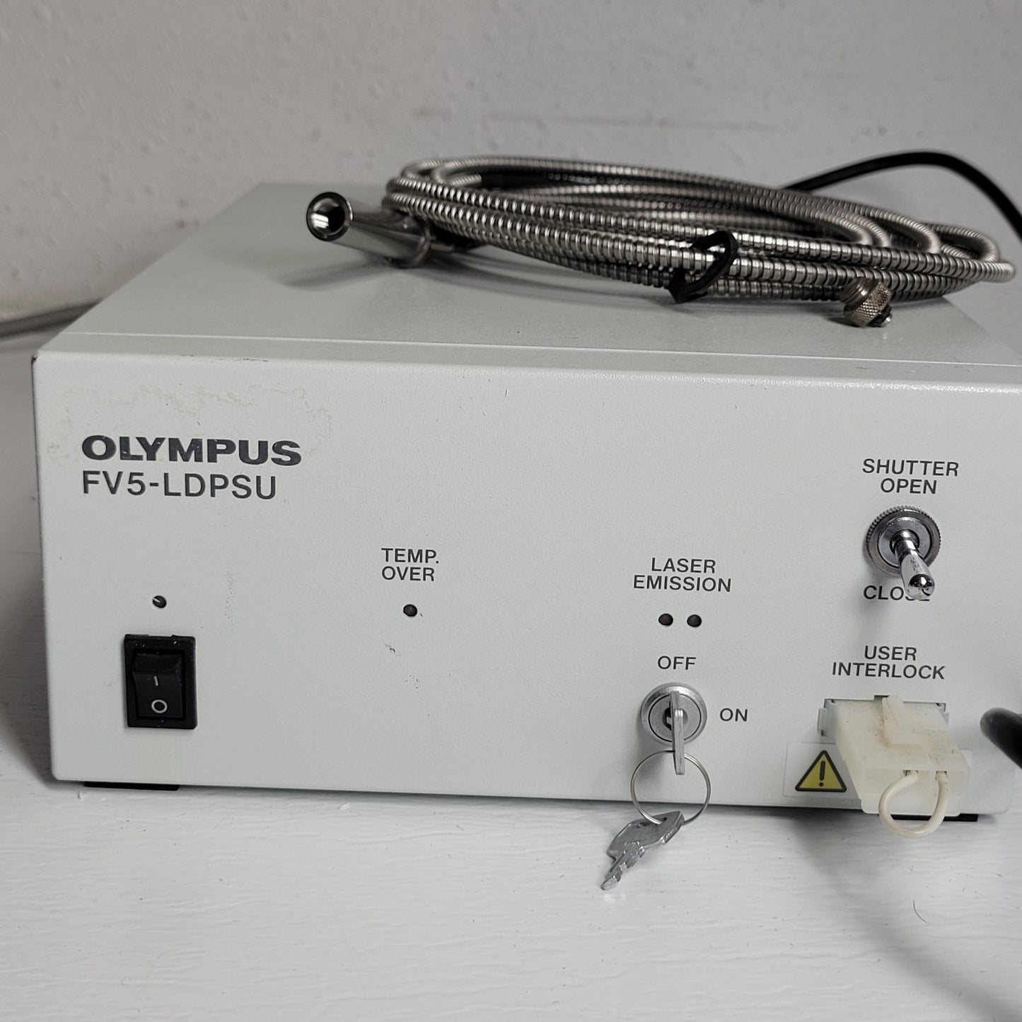 Olympus FV5-LD405 Confocal Laser 405nm UV Purple 25mW w/ FV5-LDPSU Power Source