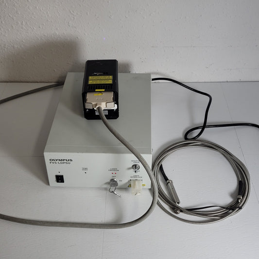 Olympus FV5-LD405 Confocal 405nm UV Blue Laser 25mW w/ FV5-LDPSU Power Supply