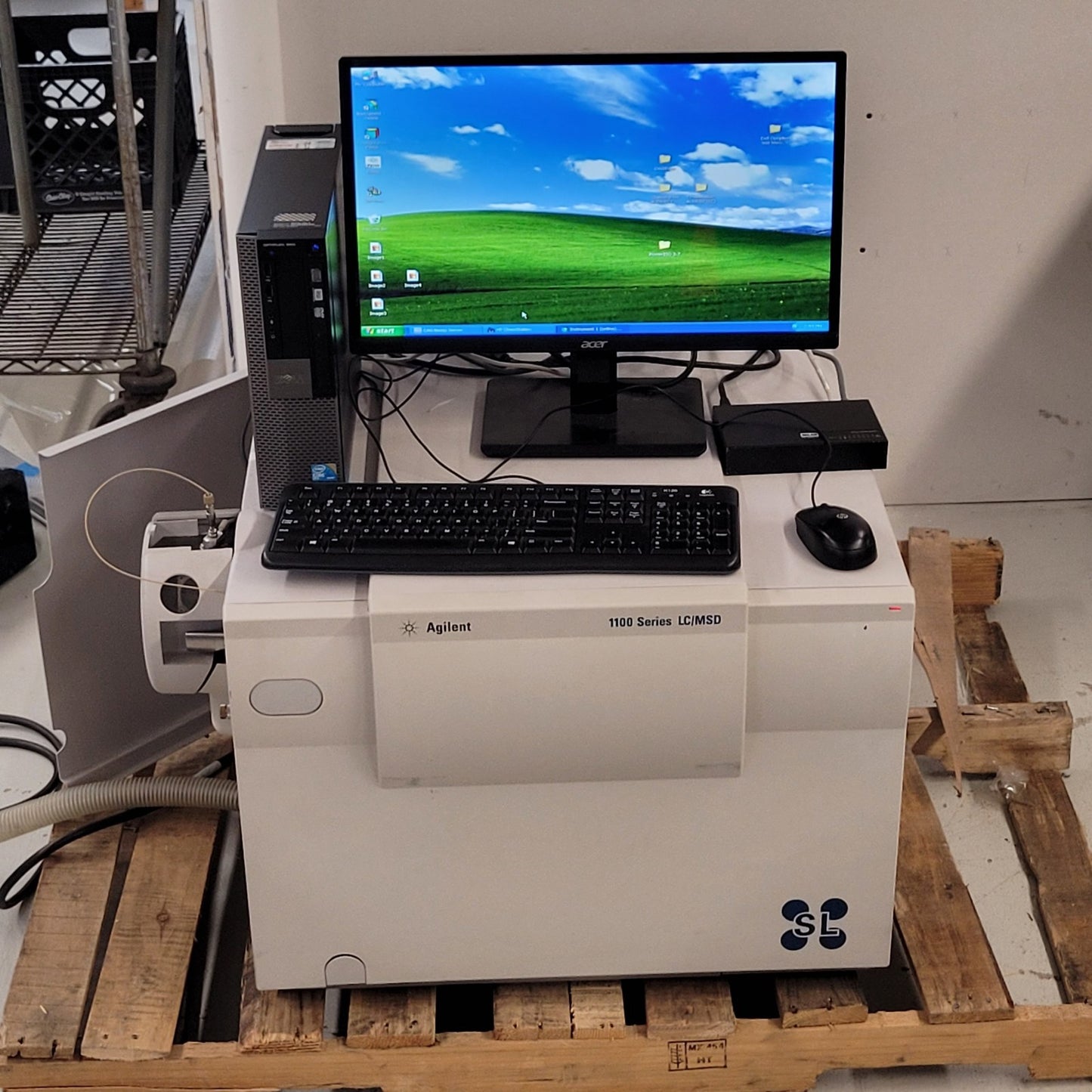 Agilent G1946D 1100 LC/MSD Benchtop Quadrupole Mass Spectrometer w/ PC