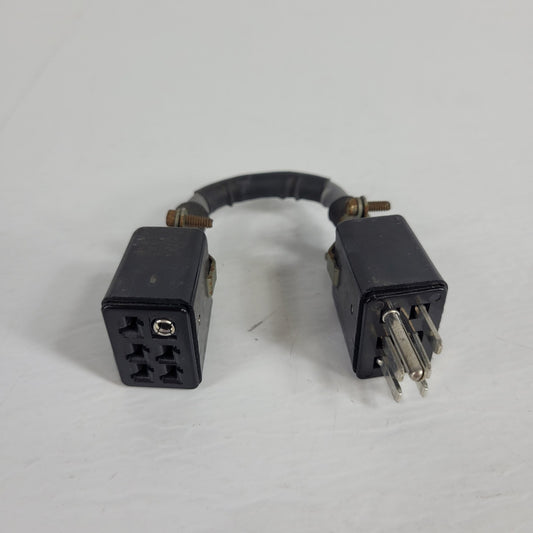 6-Pin Jones Square Plug & Socket Power Connector Combo W1E/990900.901