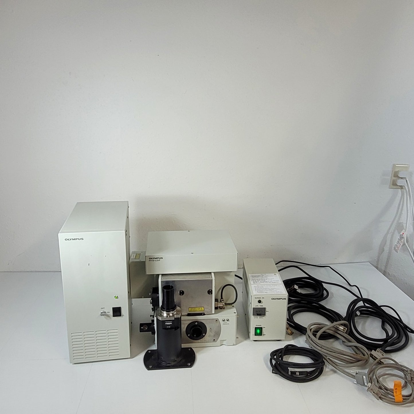 Olympus FV1000 System Set FV10-ASU, FV10-OP4CH w/ FV10-LDIF, BH2-RFL-T3 FV10-PSU