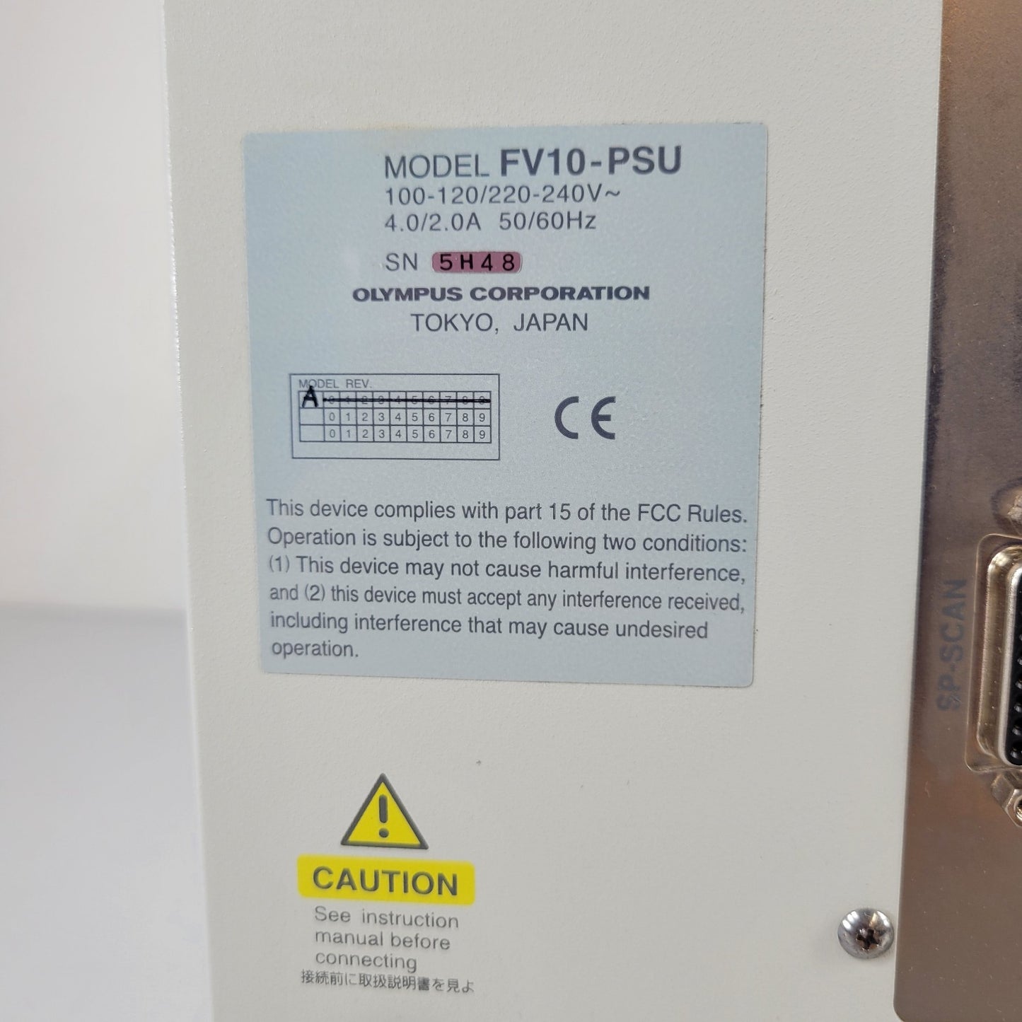 Olympus FV1000 System Set FV10-ASU, FV10-OP4CH w/ FV10-LDIF, BH2-RFL-T3 FV10-PSU