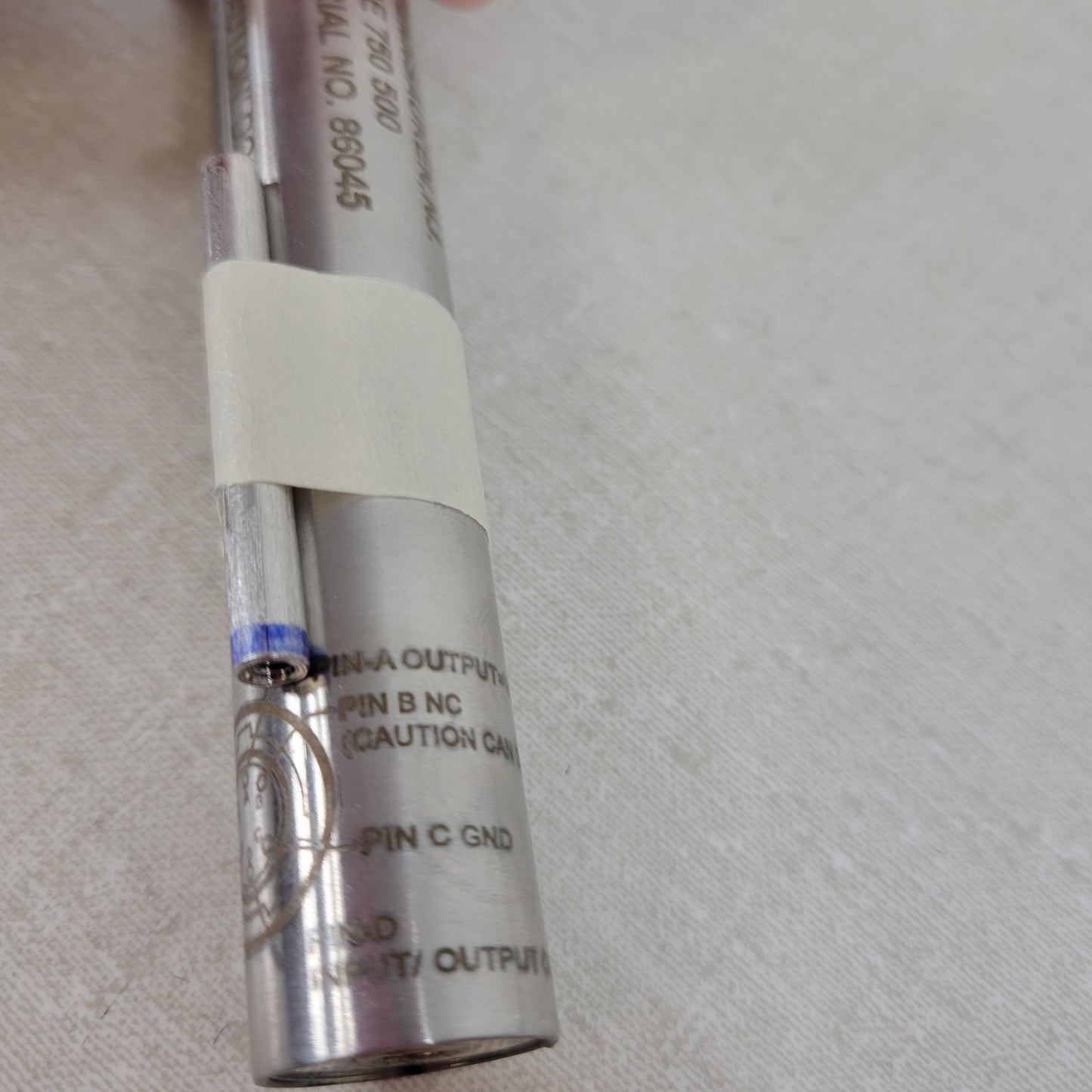 MACRO SENSORS HSE 750 500 Hermetically Sealed DC-LVDT Position Sensor 0.500 inch