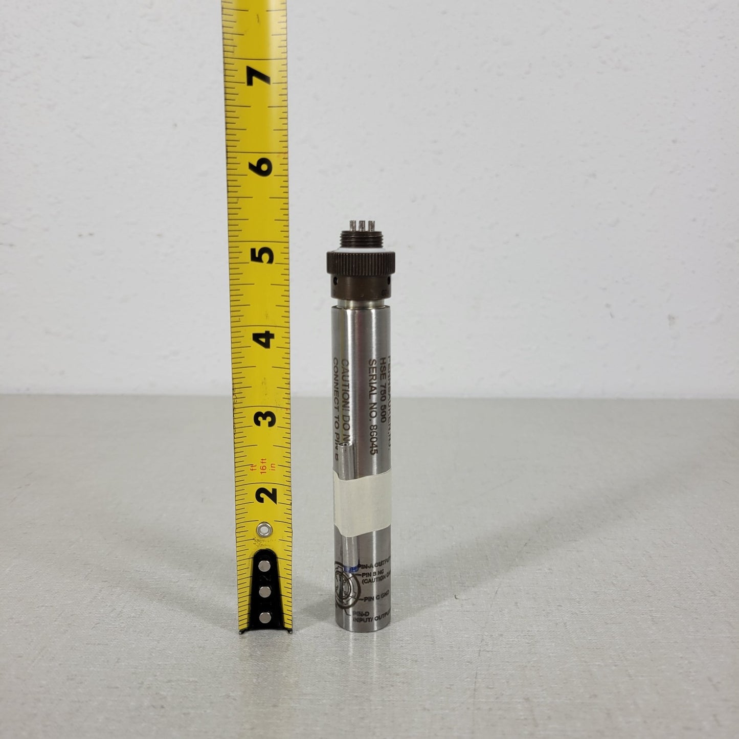 MACRO SENSORS HSE 750 500 Hermetically Sealed DC-LVDT Position Sensor 0.500 inch