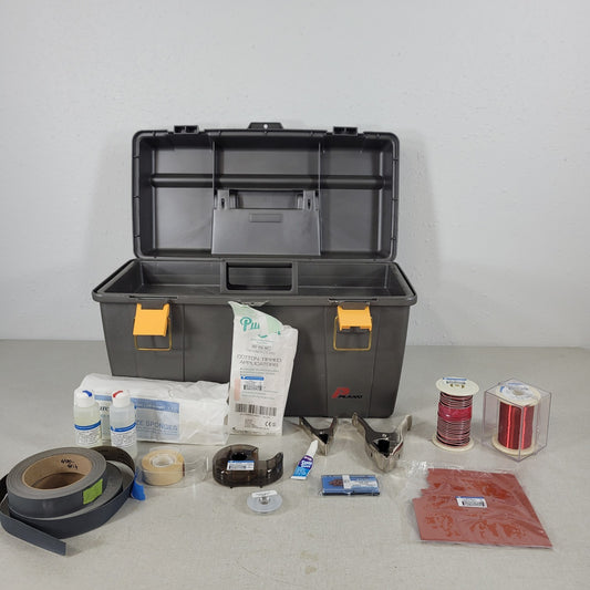 MOSTLY COMPLETE Vishay Micro GAK-2-AE-10 Strain Gauge Application Kit