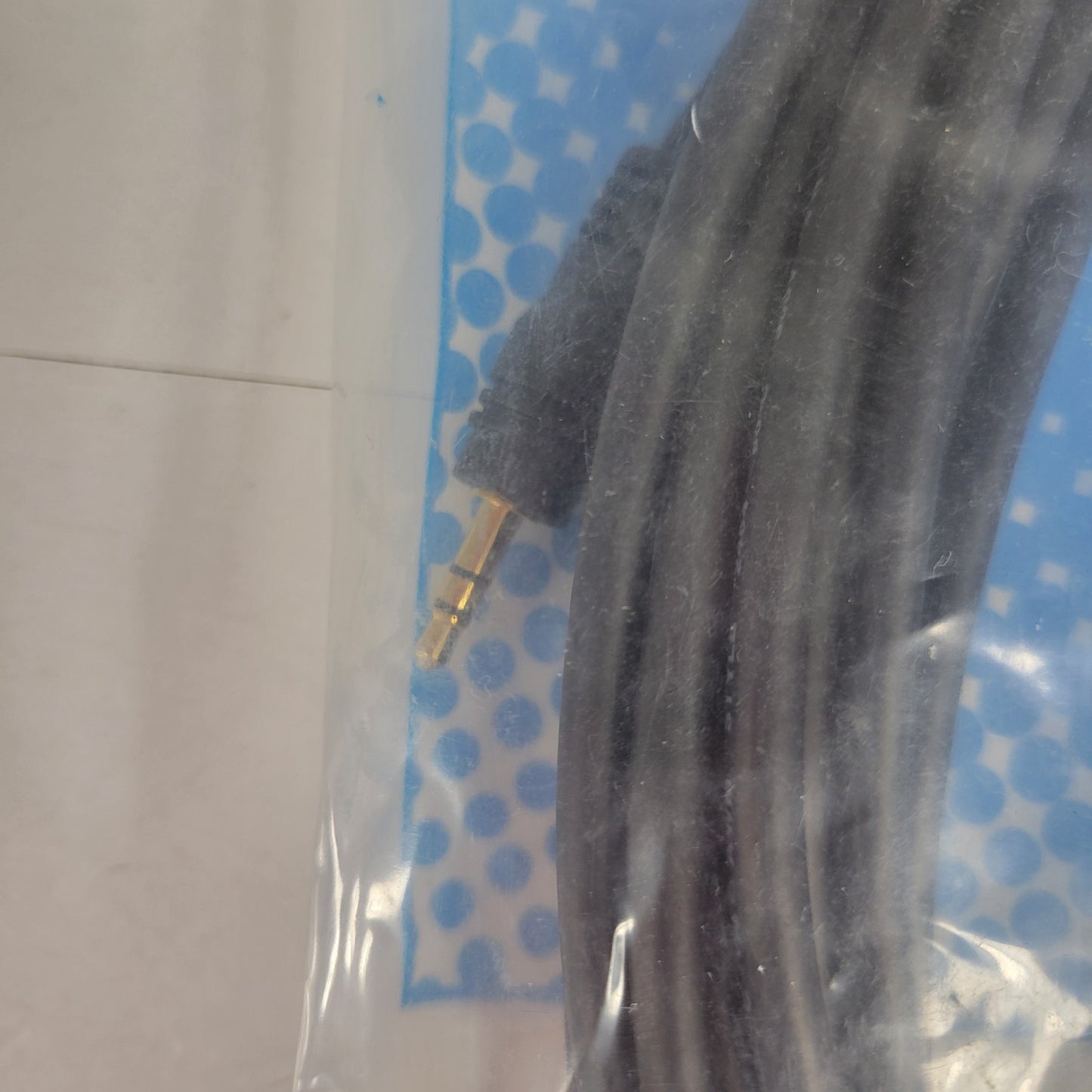 L-Com CTL35MM-25 Stereo Audio Cable Male to Male 25ft 3.5mm Aux Jack Gold Plated