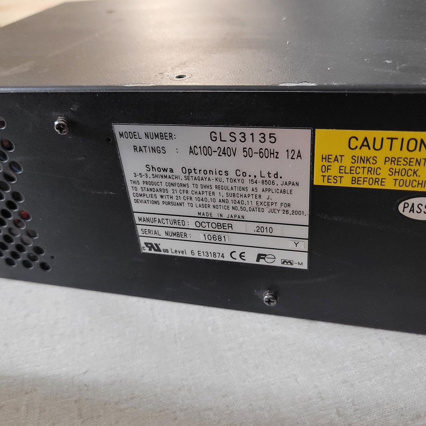 Olympus FV10-COMB Laser Combining System 05LHP-991, 05-LGP-193 GLG3135 FV10-LDIF