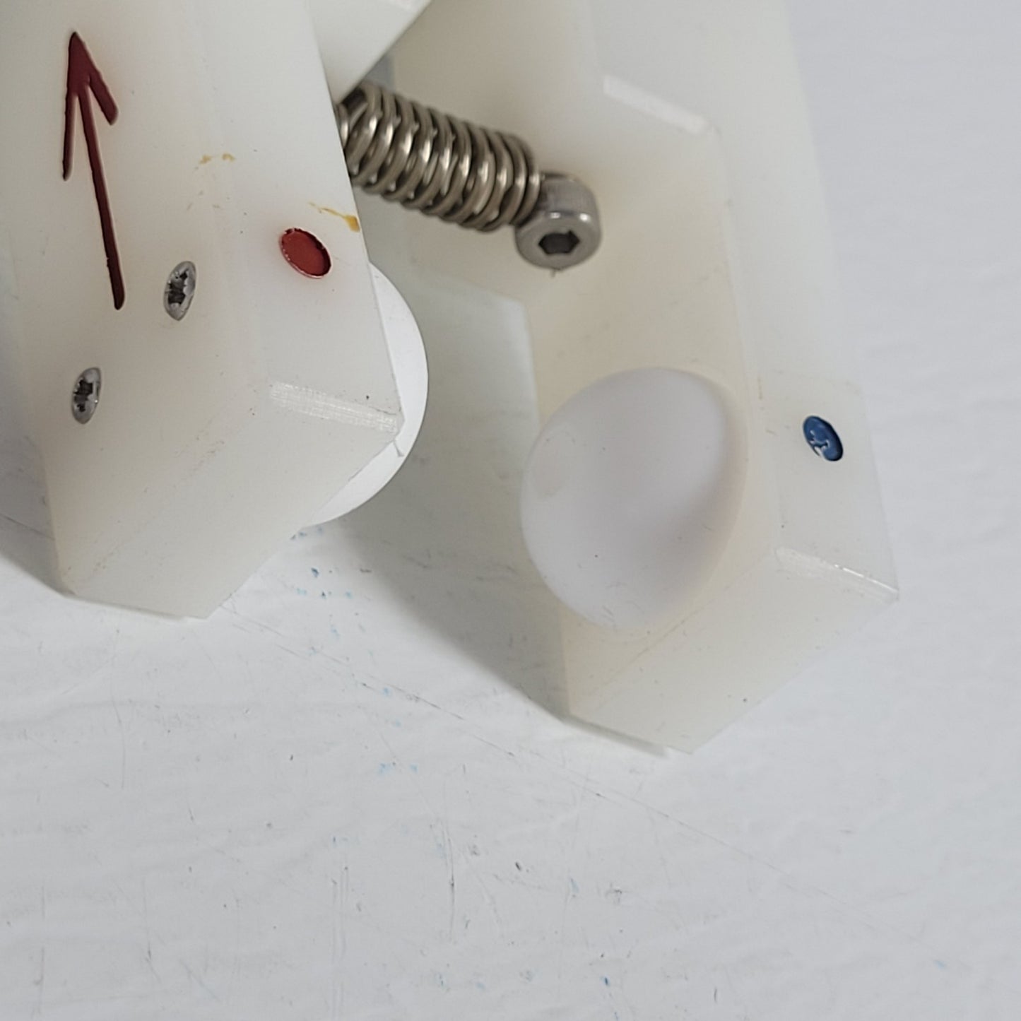 Liquid Nitrogen Float Supply Tubing Sample Return Warm Cold Line Clamp PTFE