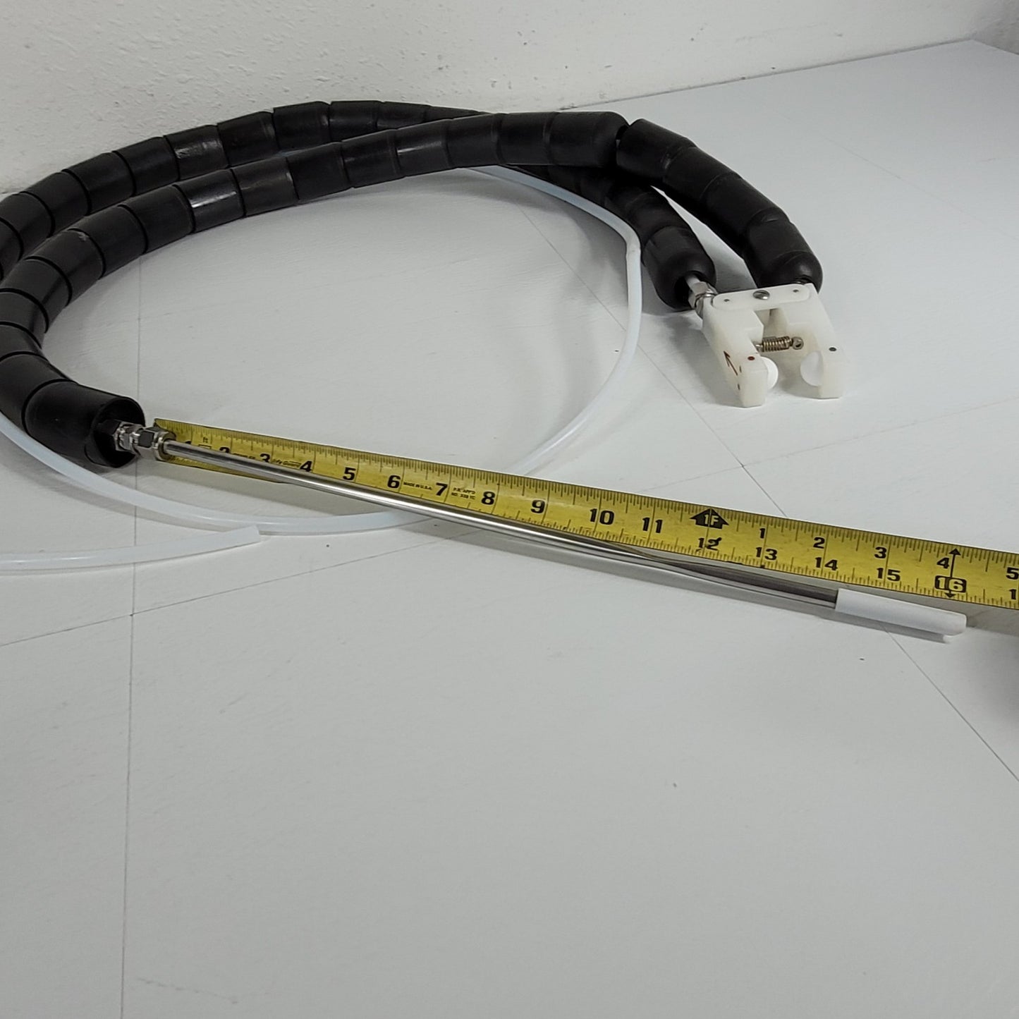 Liquid Nitrogen Float Supply Tubing Sample Return Warm Cold Line Clamp PTFE