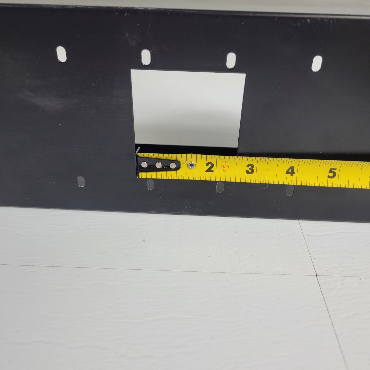 Telecor Clock Box 11-1/4 X 5-1/4 Black Back Box Mount