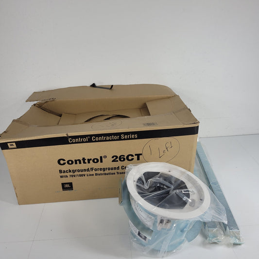 SINGLE JBL Control 26CT Background Foreground Ceiling One Speaker & Mount