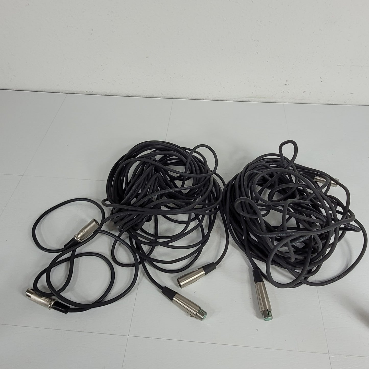 Lot Of Switchcraft 3-Pin XLR Low Noise Balanced Microphone Cable