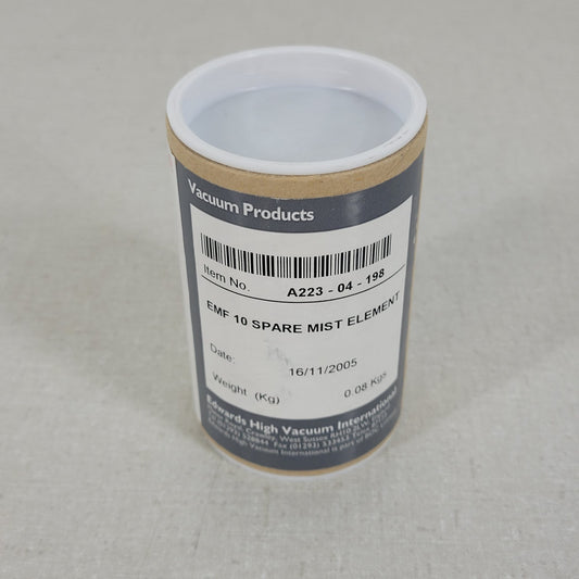 Edwards A223-04-198 EMF 10 Spare Oil Mist Eliminator Element HV