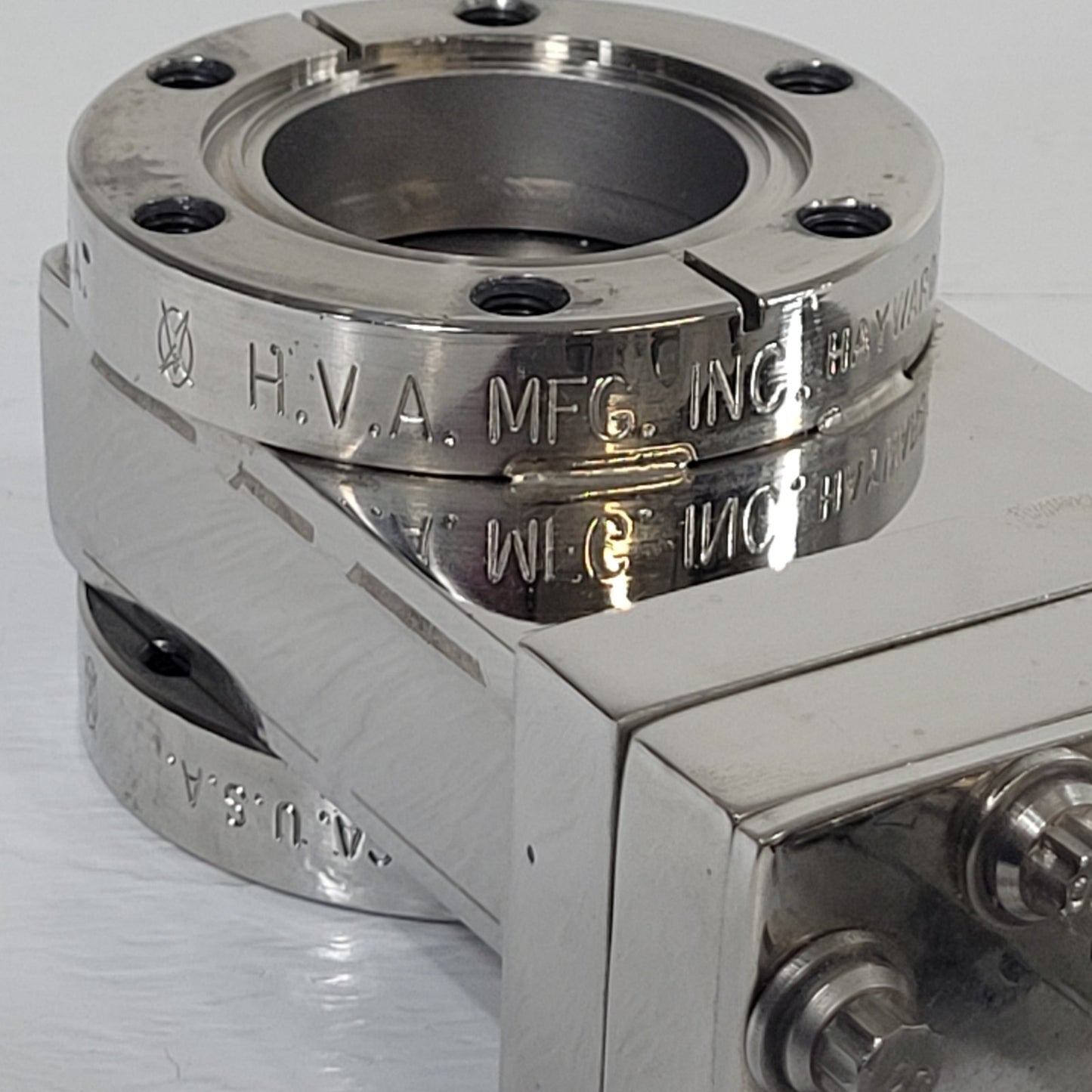 HVA 124-0150 Manual Gate Valve DN35CF 2.75" Conflat Ultra High Vacuum Apparatus