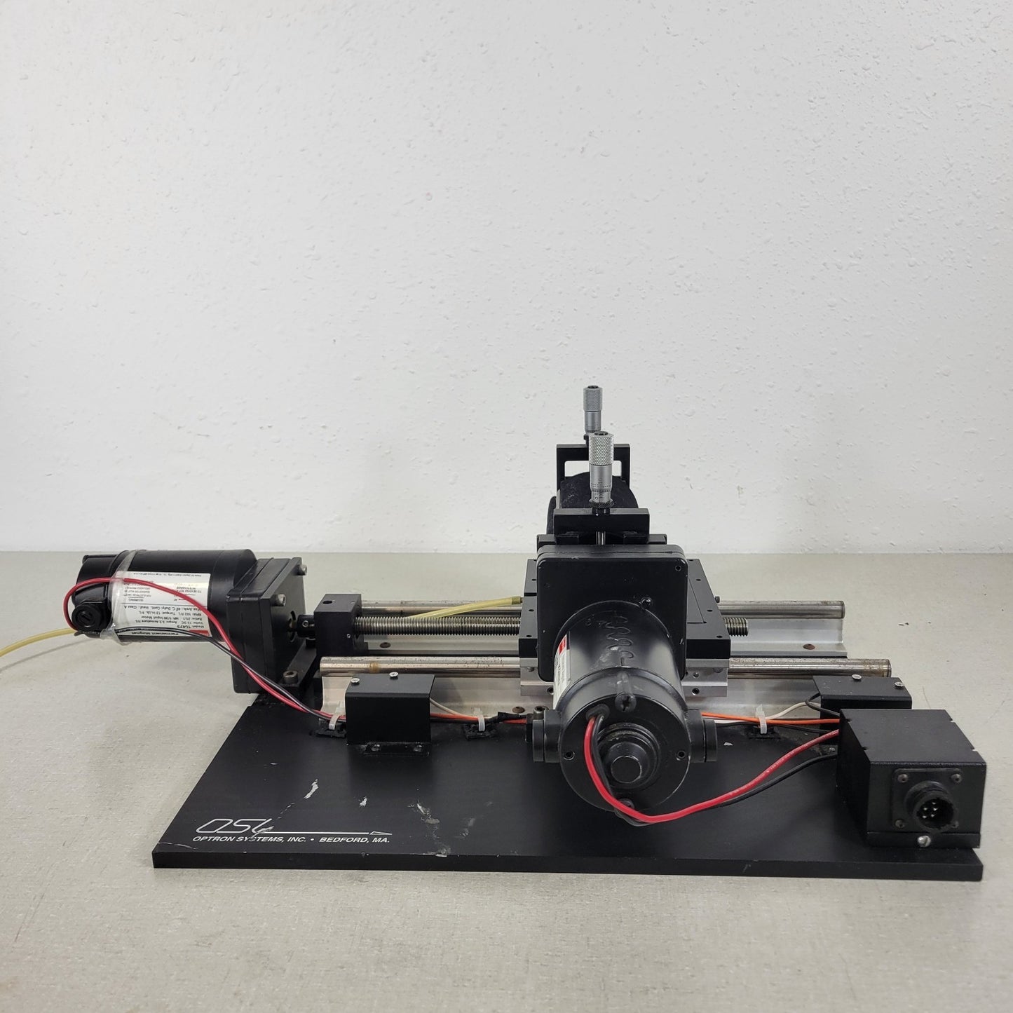 OSL Optron Systems Automatic Optical Polishing Machine Vacuum Adjustable Height