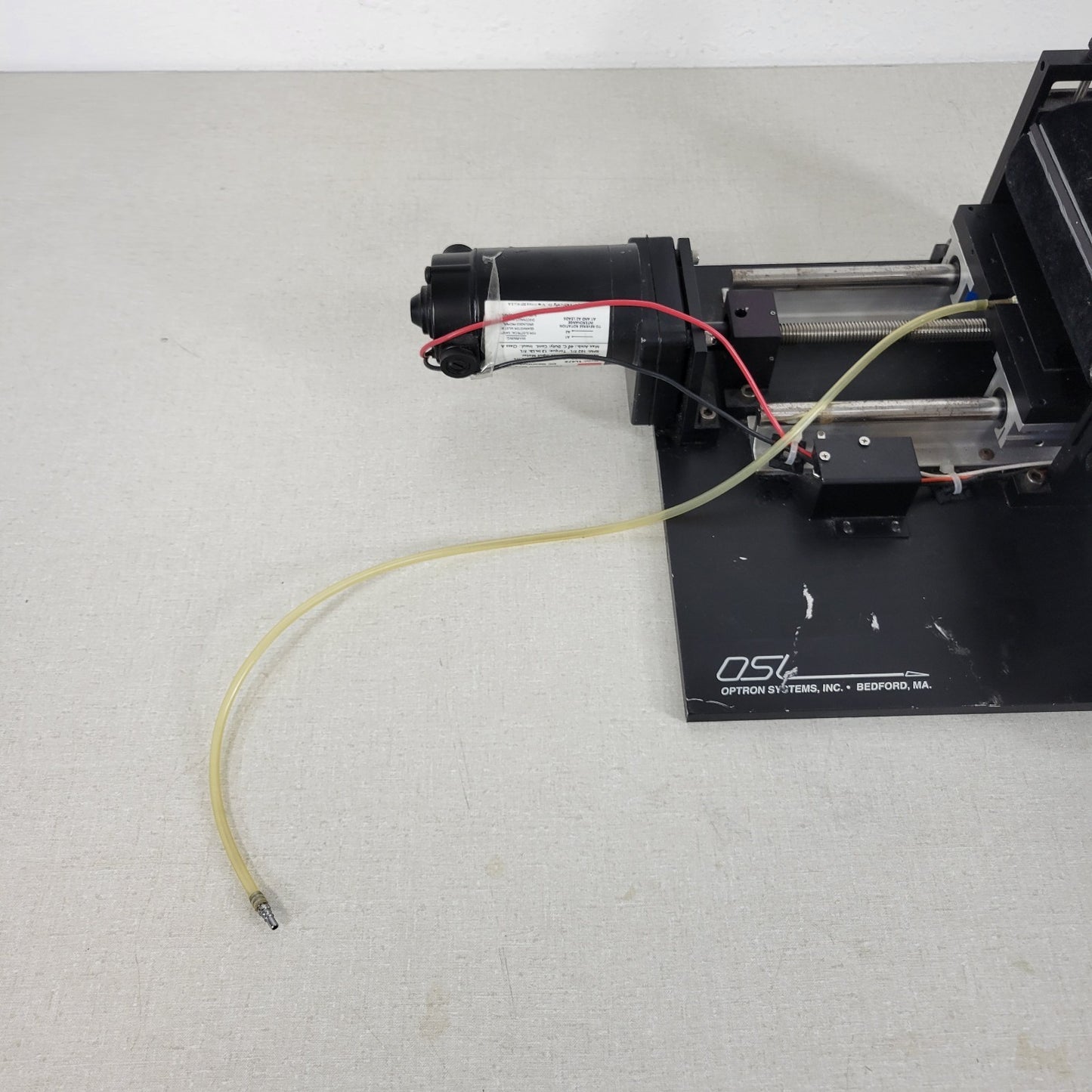 OSL Optron Systems Automatic Optical Polishing Machine Vacuum Adjustable Height