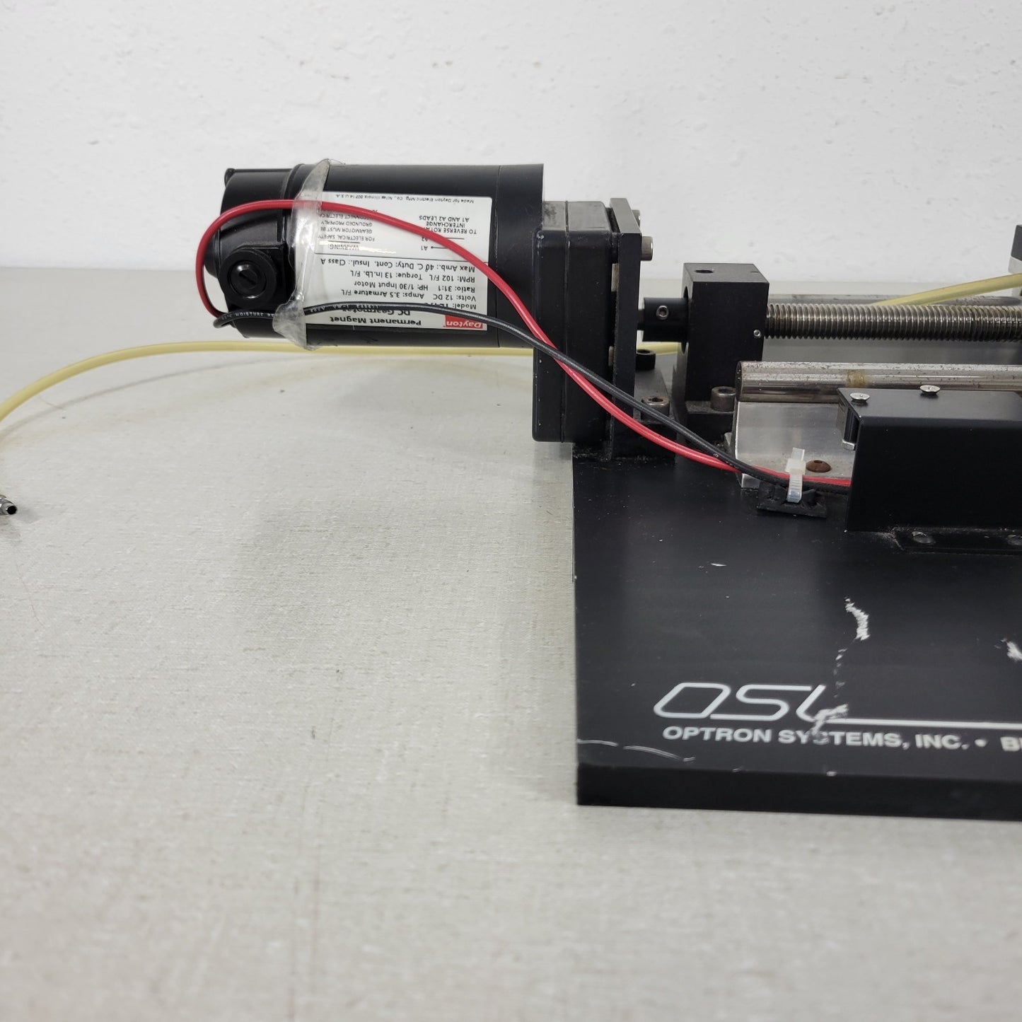 OSL Optron Systems Automatic Optical Polishing Machine Vacuum Adjustable Height