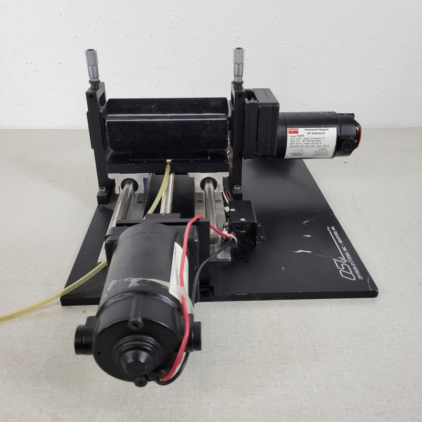OSL Optron Systems Automatic Optical Polishing Machine Vacuum Adjustable Height